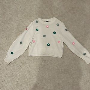 Floral sweater!!